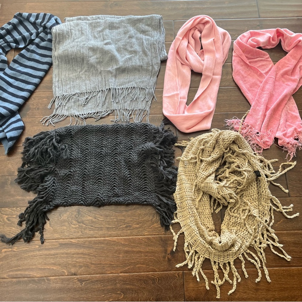 Assorted Scarves Collection Bundle - image 1